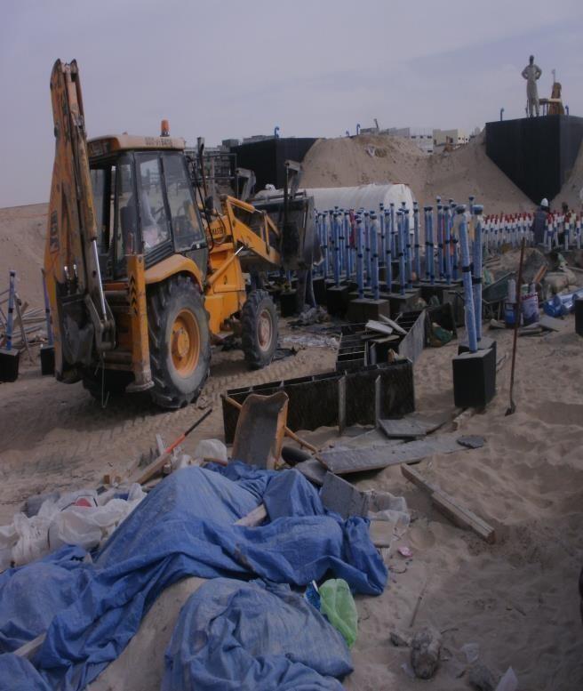 Palm Jumeirah Private Villa Excavation