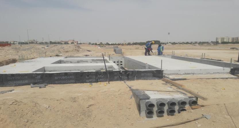 Deep Line Sewerage Manhole Arabian Coast