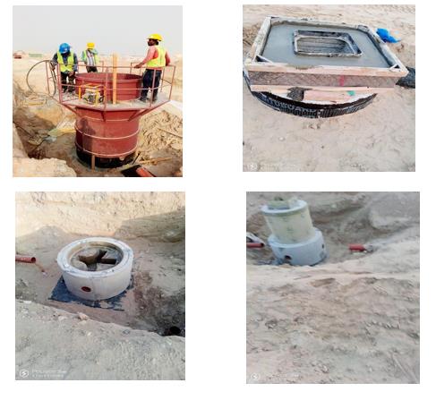 Damac Lagoons Sewerage Manhole