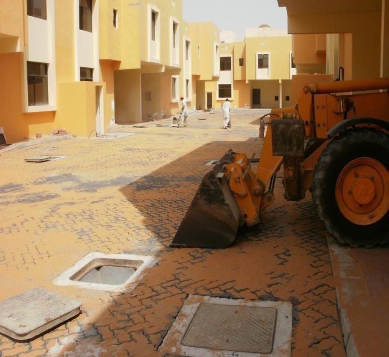Abu Dhabi Villas Interlock Road