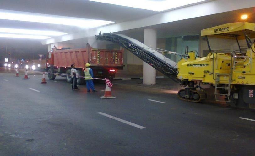 Deira City Center Asphalt Work