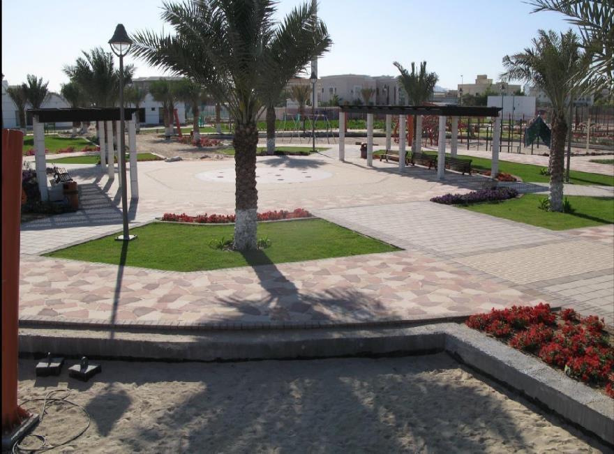 Nad Al Sheba Race Course Parking Landscaping